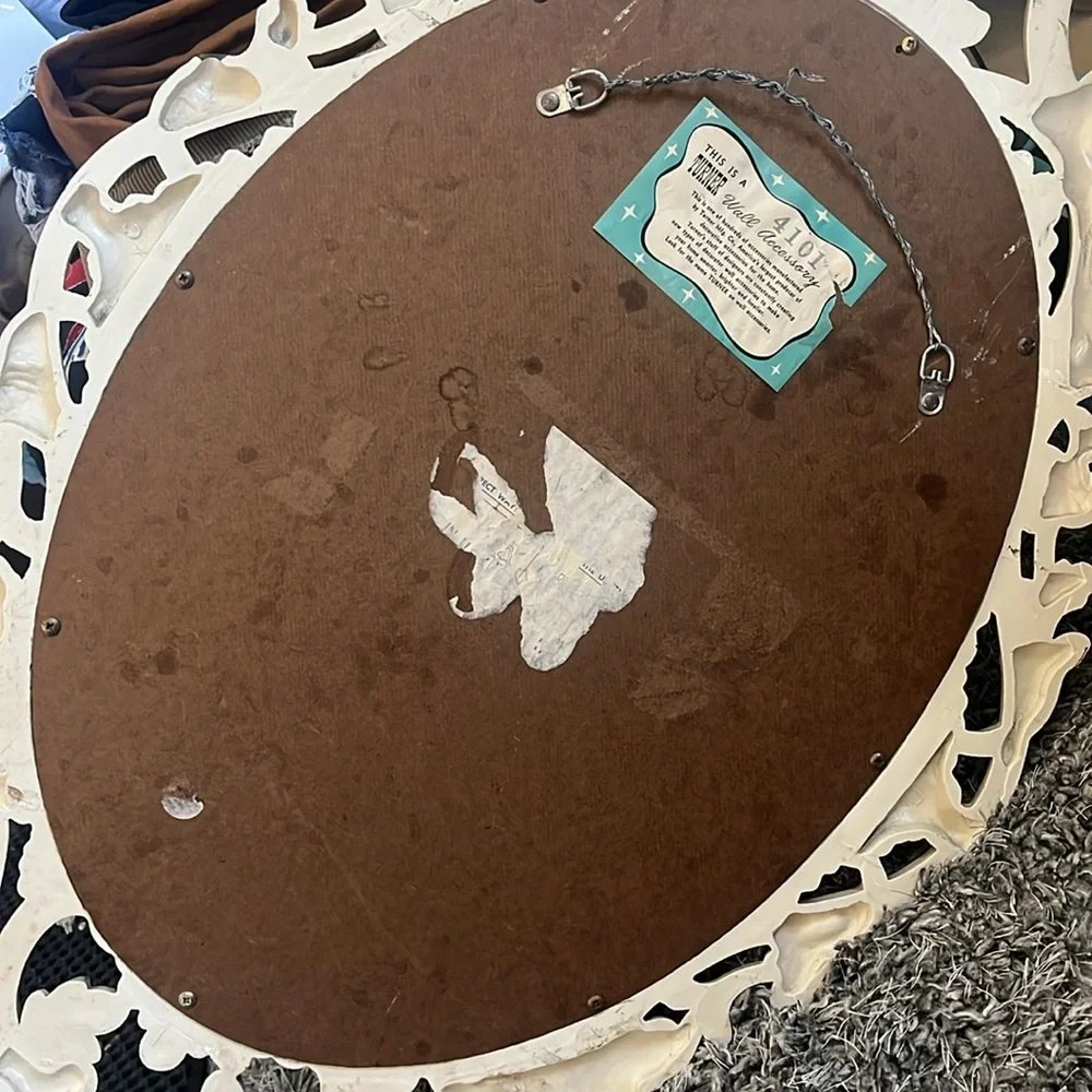 Vintage Ornate Turner Wall Mirror